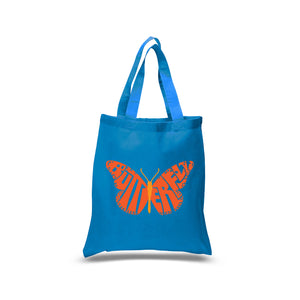 Butterfly - Small Word Art Tote Bag