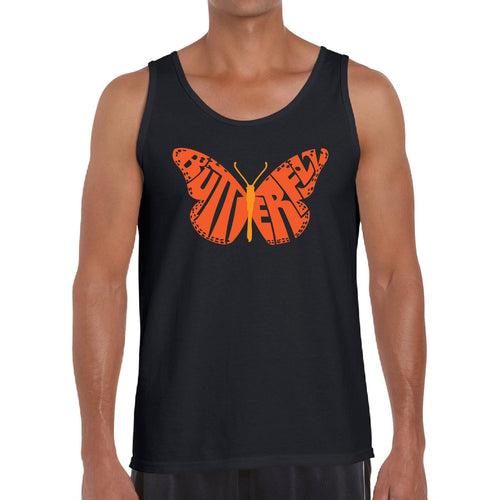 Butterfly - Men's Word Art Tank Top