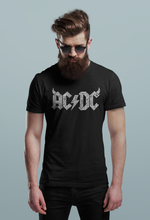 Load image into Gallery viewer, ACDC Classic Horns Logo  - Men&#39;s Word Art T-Shirt