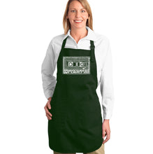 Load image into Gallery viewer, The 80&#39;s - Full Length Word Art Apron