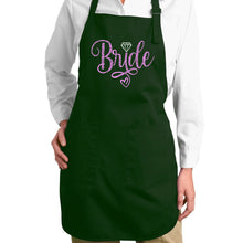 Load image into Gallery viewer, Full Length Word Art Apron - Bride