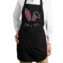 Load image into Gallery viewer, Bunny Ears  - Full Length Word Art Apron