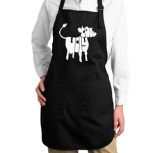 Load image into Gallery viewer, Holy Cow  - Full Length Word Art Apron