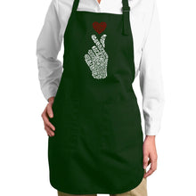 Load image into Gallery viewer, K-Pop  - Full Length Word Art Apron