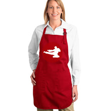 Load image into Gallery viewer, Types of Martial Arts - Full Length Word Art Apron
