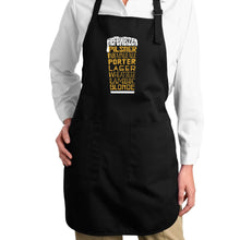 Load image into Gallery viewer, Styles of Beer  - Full Length Word Art Apron