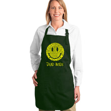 Load image into Gallery viewer, Dead Inside Smile - Full Length Word Art Apron
