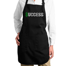 Load image into Gallery viewer, Success  - Full Length Word Art Apron