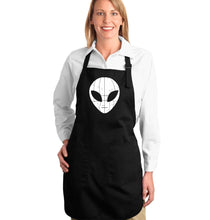 Load image into Gallery viewer, I COME IN PEACE - Full Length Word Art Apron