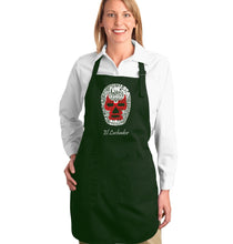 Load image into Gallery viewer, MEXICAN WRESTLING MASK - Full Length Word Art Apron