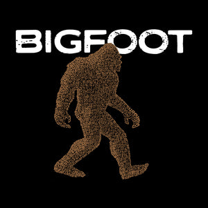 Bigfoot - Men's Word Art Hooded Sweatshirt