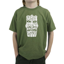 Load image into Gallery viewer, TIKI BIG KAHUNA - Boy&#39;s Word Art T-Shirt
