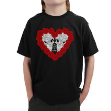 Load image into Gallery viewer, Boy&#39;s Word Art T-shirt - Til Death Do Us Part