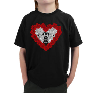 Boy's Word Art T-shirt - Til Death Do Us Part