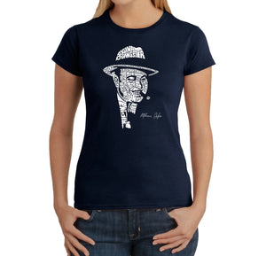 AL CAPONE ORIGINAL GANGSTER - Women's Word Art T-Shirt