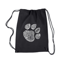 Load image into Gallery viewer, Cat Paw -  Drawstring Backpack