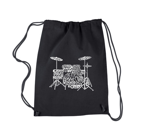 Drums - Drawstring Backpack