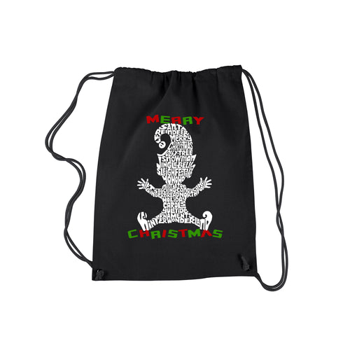 Christmas Elf - Drawstring Backpack
