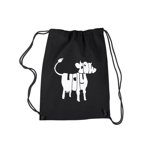 Holy Cow  - Drawstring Backpack