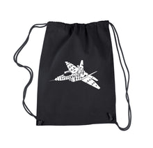 Load image into Gallery viewer, FIGHTER JET NEED FOR SPEED - Drawstring Backpack