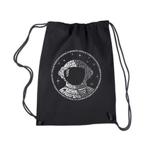 Load image into Gallery viewer, I Need My Space Astronaut - Drawstring Backpack