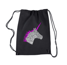 Load image into Gallery viewer, Unicorn - Drawstring Backpack