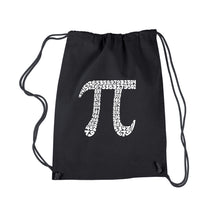 Load image into Gallery viewer, THE FIRST 100 DIGITS OF PI - Drawstring Backpack