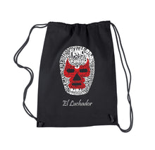 Load image into Gallery viewer, MEXICAN WRESTLING MASK - Drawstring Backpack
