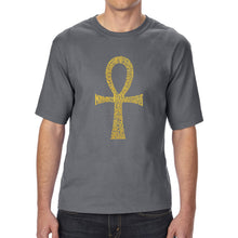 Load image into Gallery viewer, ANKH - Men&#39;s Tall Word Art T-Shirt
