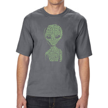 Load image into Gallery viewer, Alien - Men&#39;s Tall Word Art T-Shirt