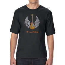Load image into Gallery viewer, LYRICS TO FREEBIRD - Men&#39;s Tall Word Art T-Shirt