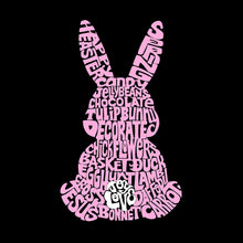 Load image into Gallery viewer, Easter Bunny - Girl&#39;s Word Art Crewneck Sweatshirt