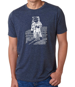 ASTRONAUT - Men's Premium Blend Word Art T-Shirt
