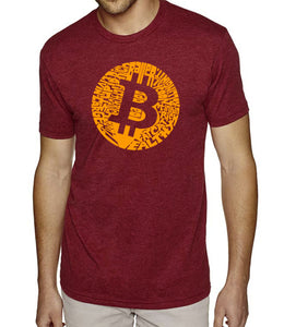 Bitcoin  - Men's Premium Blend Word Art T-Shirt