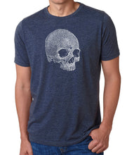 Load image into Gallery viewer, Dead Inside Skull - Men&#39;s Premium Blend Word Art T-Shirt