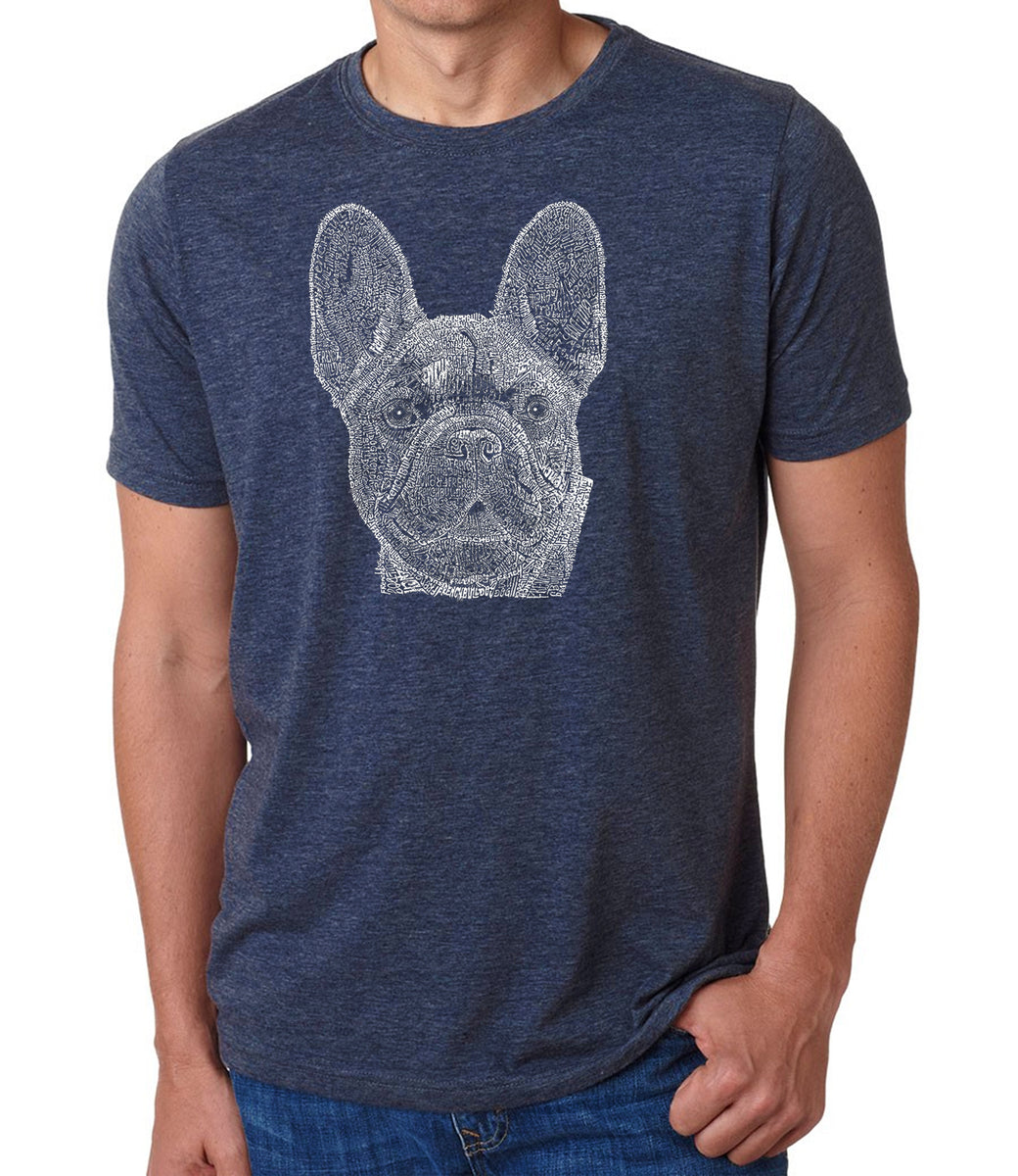 French Bulldog - Men's Premium Blend Word Art T-Shirt – LA Pop Art
