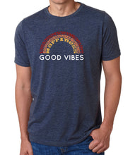Load image into Gallery viewer, Good Vibes - Men&#39;s Premium Blend Word Art T-Shirt