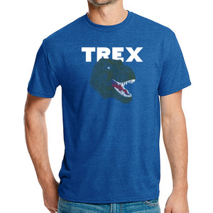 T-Rex Head  - Men's Premium Blend Word Art T-Shirt