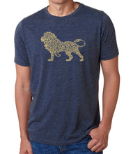 Load image into Gallery viewer, Lion - Men&#39;s Premium Blend Word Art T-Shirt
