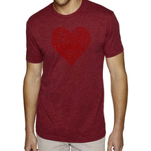 Load image into Gallery viewer, Love Yourself - Men&#39;s Premium Blend Word Art T-Shirt