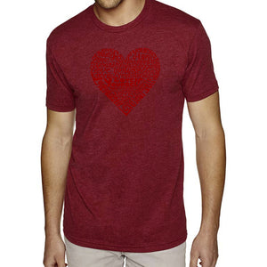 Love Yourself - Men's Premium Blend Word Art T-Shirt