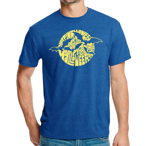 Halloween Bats  - Men's Premium Blend Word Art T-Shirt