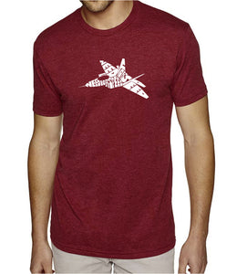 FIGHTER JET NEED FOR SPEED - Men's Premium Blend Word Art T-Shirt