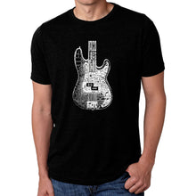 Load image into Gallery viewer, Bass Guitar  - Men&#39;s Premium Blend Word Art T-Shirt