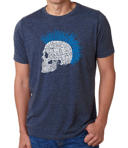Punk Mohawk - Men's Premium Blend Word Art T-Shirt