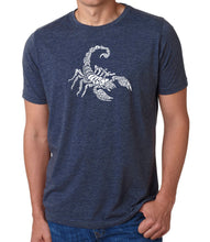 Load image into Gallery viewer, Types of Scorpions - Men&#39;s Premium Blend Word Art T-Shirt