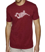 Load image into Gallery viewer, POPULAR SKATING MOVES &amp; TRICKS - Men&#39;s Premium Blend Word Art T-Shirt