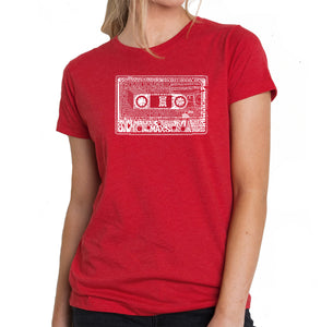The 80's - Women's Premium Blend Word Art T-Shirt