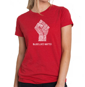 Black Lives Matter - Women's Premium Blend Word Art T-Shirt