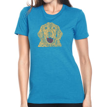 Load image into Gallery viewer, Dog - Women&#39;s Premium Blend Word Art T-Shirt